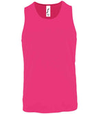 SOL'S Sporty Performance Tank Top | Neon Pink