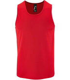 SOL'S Sporty Performance Tank Top | Red
