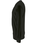 SOL'S Imperial Long Sleeve T-Shirt | Deep Black