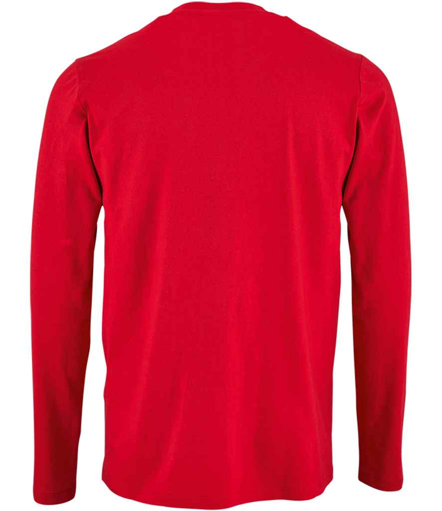 SOL'S Imperial Long Sleeve T-Shirt | Red