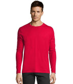 SOL'S Imperial Long Sleeve T-Shirt | Red