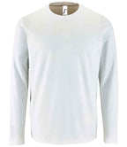 SOL'S Imperial Long Sleeve T-Shirt | White