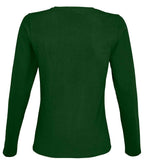 SOL'S Ladies Imperial Long Sleeve T-Shirt | Bottle Green