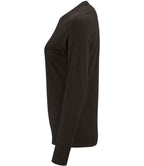 SOL'S Ladies Imperial Long Sleeve T-Shirt | Deep Black