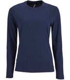 SOL'S Ladies Imperial Long Sleeve T-Shirt | French Navy