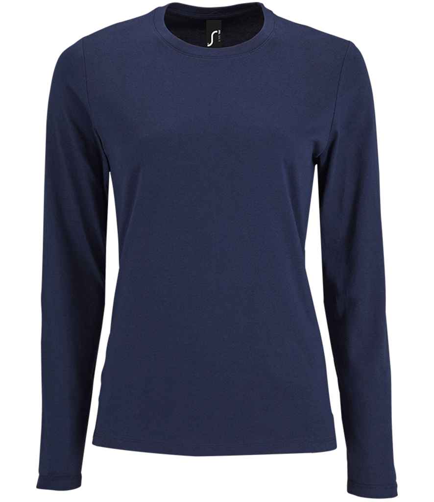 SOL'S Ladies Imperial Long Sleeve T-Shirt | French Navy