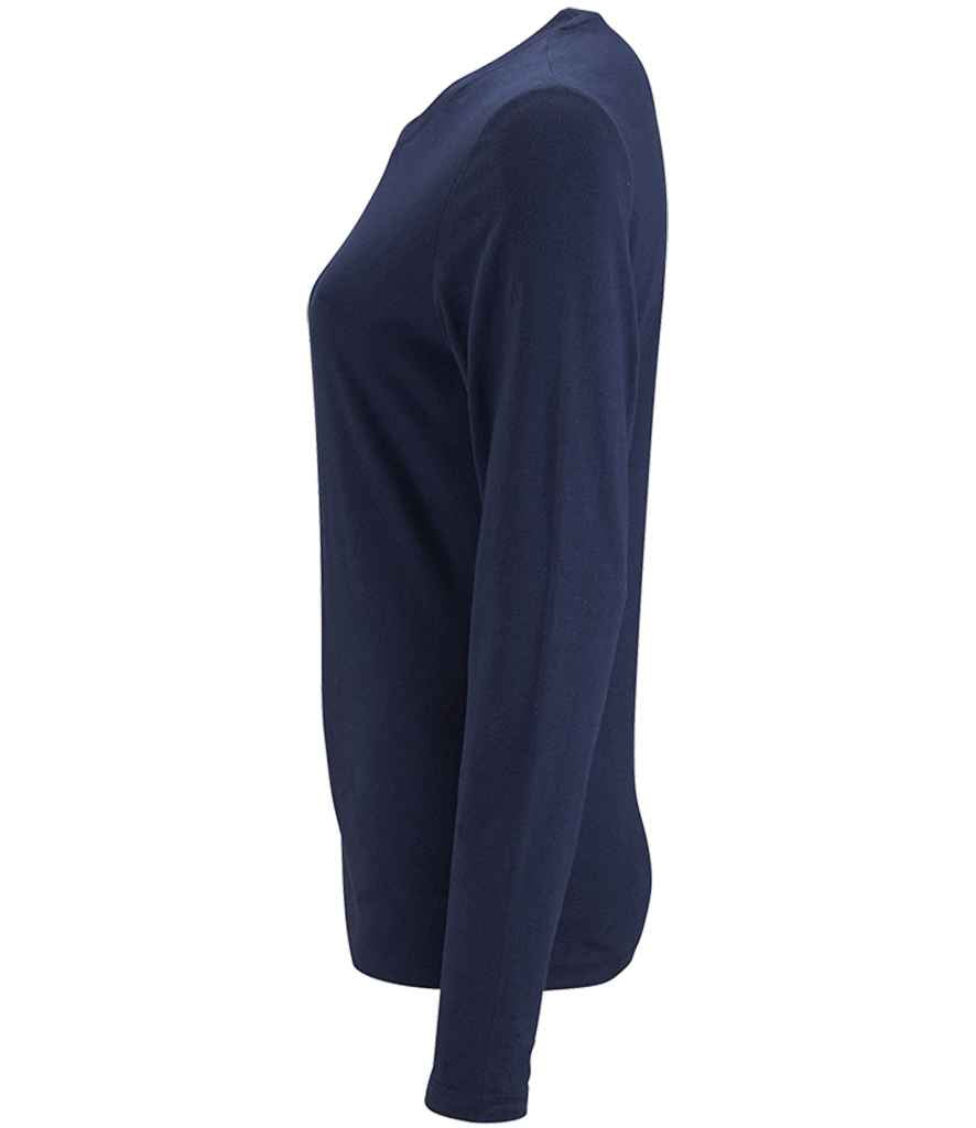 SOL'S Ladies Imperial Long Sleeve T-Shirt | French Navy