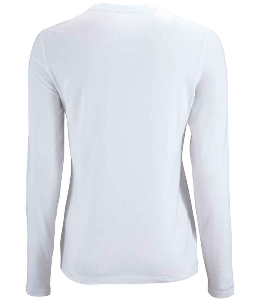 SOL'S Ladies Imperial Long Sleeve T-Shirt | White