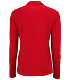 SOL'S Ladies Perfect Long Sleeve Piqué Polo Shirt | Red