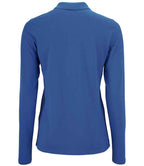 SOL'S Ladies Perfect Long Sleeve Piqué Polo Shirt | Royal Blue