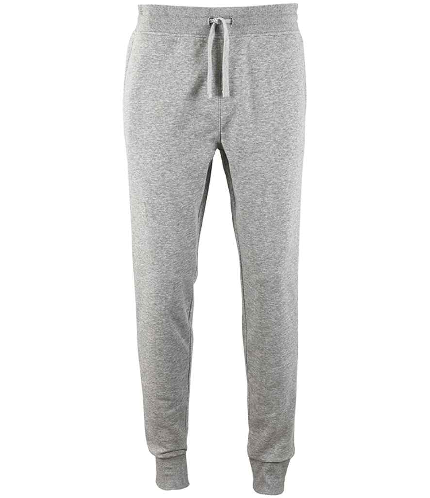 SOL'S Jake Slim Fit Jog Pants | Grey Marl