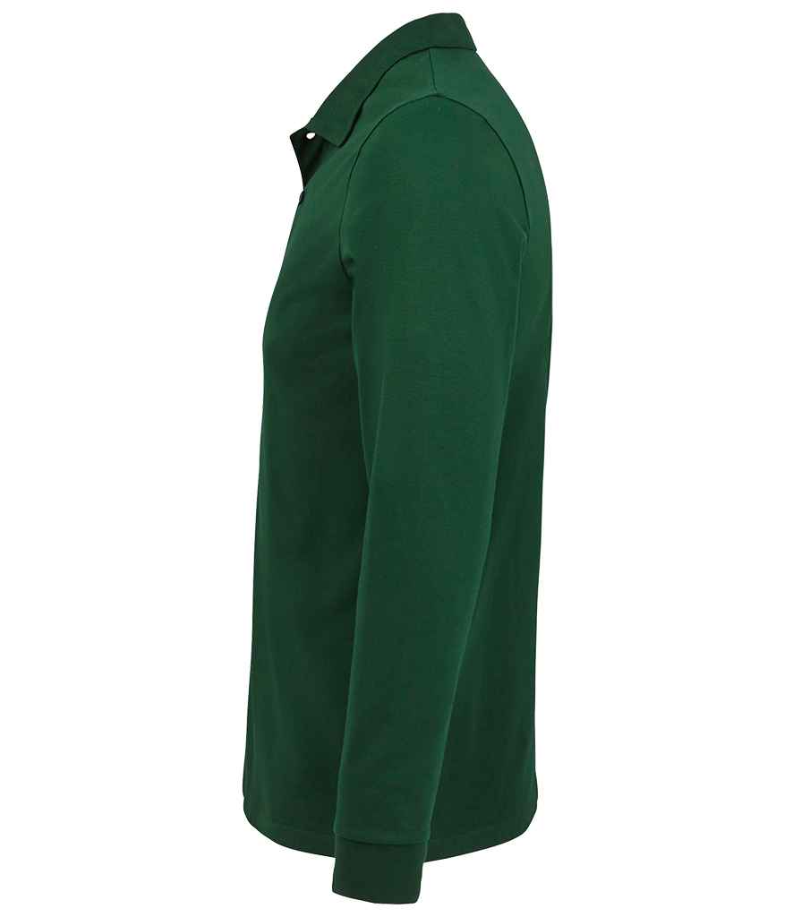 SOL'S Perfect Long Sleeve Piqué Polo Shirt | Bottle Green