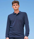 SOL'S Perfect Long Sleeve Piqué Polo Shirt | French Navy