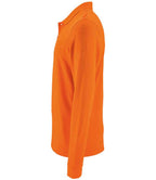 SOL'S Perfect Long Sleeve Piqué Polo Shirt | Orange