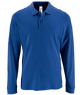SOL'S Perfect Long Sleeve Piqué Polo Shirt | Royal Blue