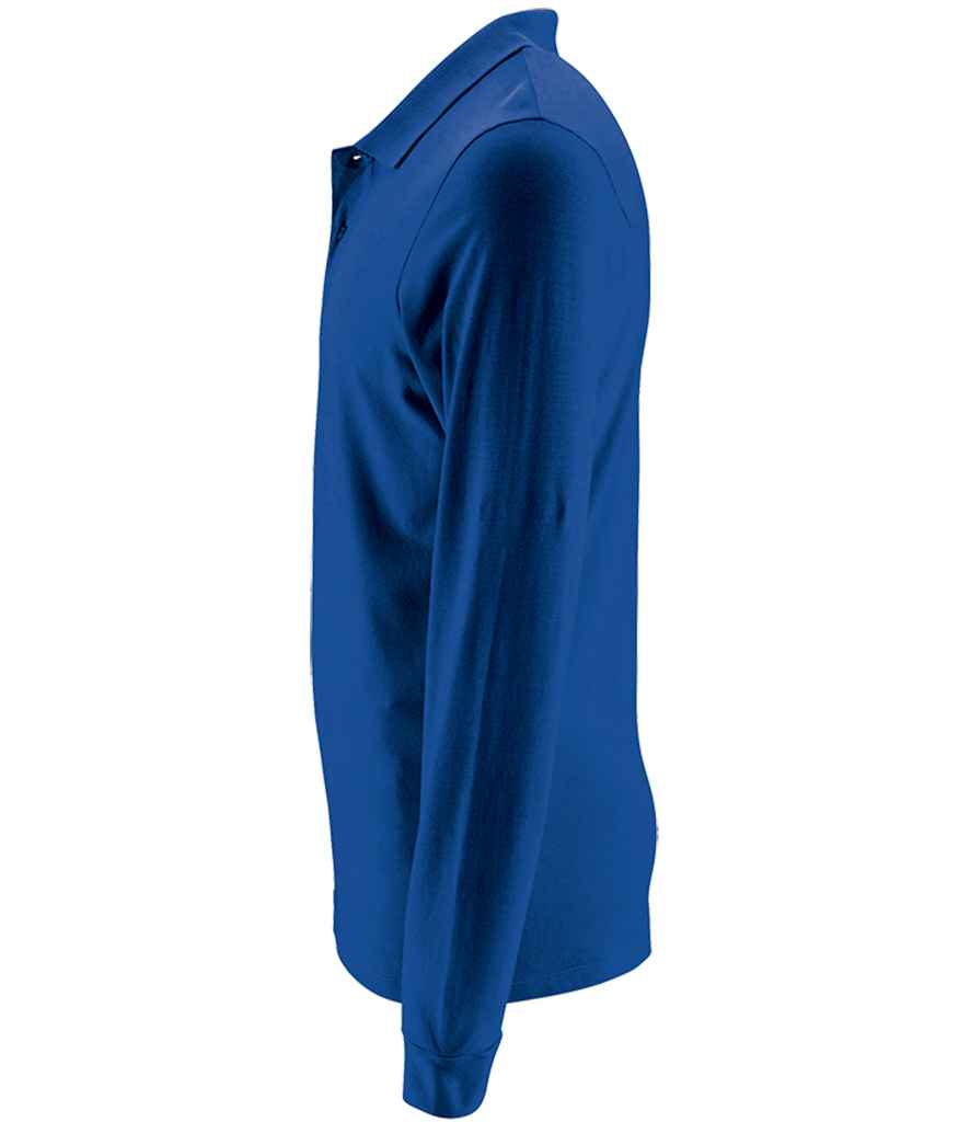 SOL'S Perfect Long Sleeve Piqué Polo Shirt | Royal Blue