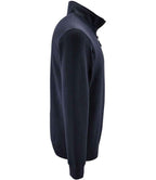 SOL'S Stan Contrast Zip Neck Sweatshirt | French Navy