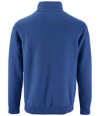 SOL'S Stan Contrast Zip Neck Sweatshirt | Royal Blue
