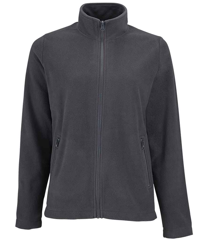 SOL'S Ladies Norman Fleece Jacket | Charcoal