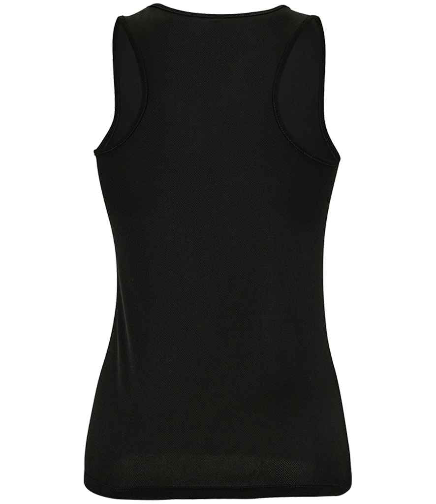 SOL'S Ladies Sporty Performance Tank Top | Black