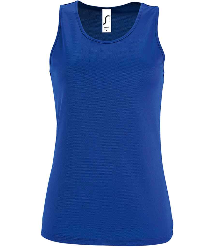 SOL'S Ladies Sporty Performance Tank Top | Royal Blue