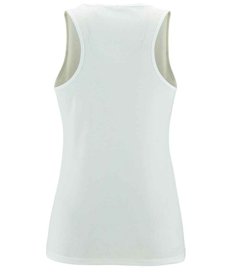 SOL'S Ladies Sporty Performance Tank Top | White
