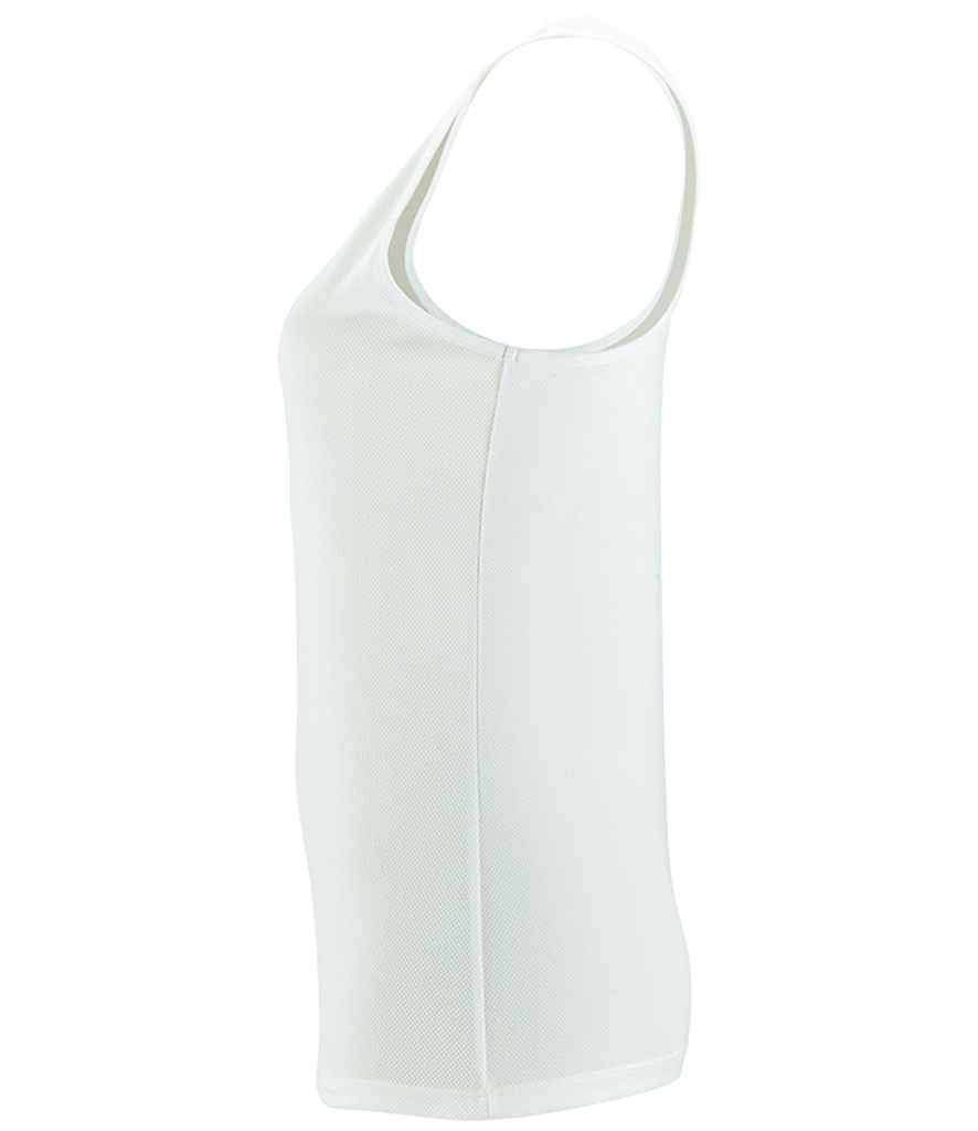 SOL'S Ladies Sporty Performance Tank Top | White