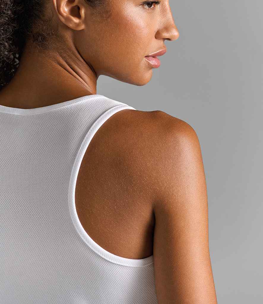 SOL'S Ladies Sporty Performance Tank Top | White