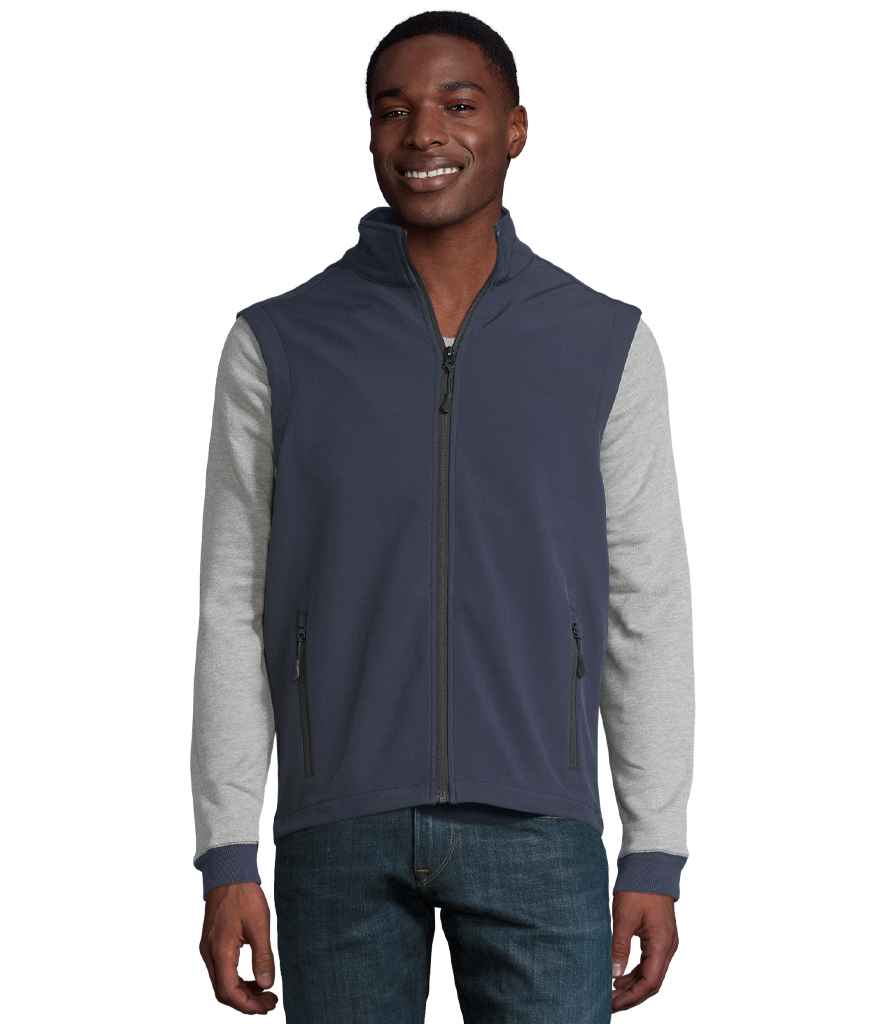 SOL'S Race Soft Shell Bodywarmer | French Navy