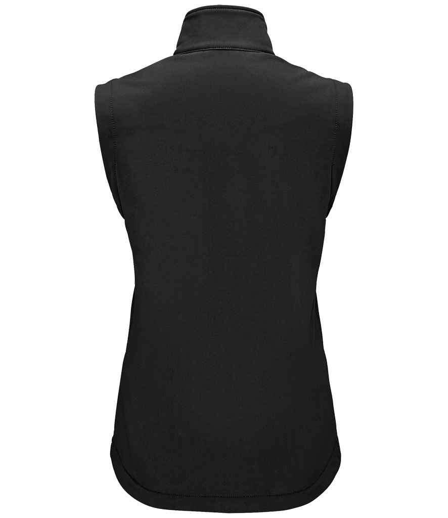 SOL'S Ladies Race Soft Shell Bodywarmer | Black