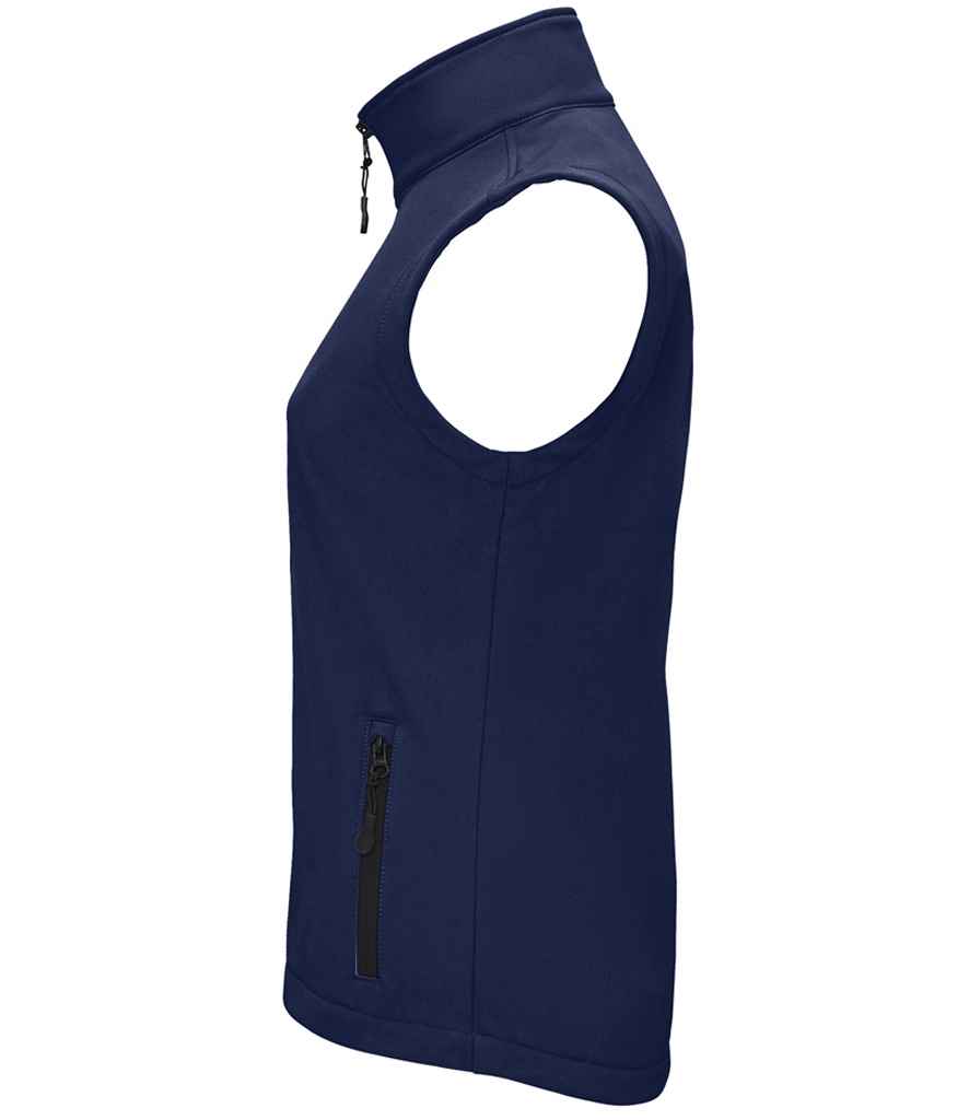 SOL'S Ladies Race Soft Shell Bodywarmer | French Navy