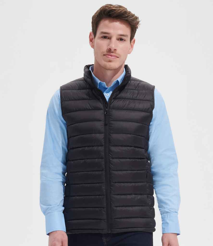 SOL'S Wilson Lightweight Padded Bodywarmer | Black