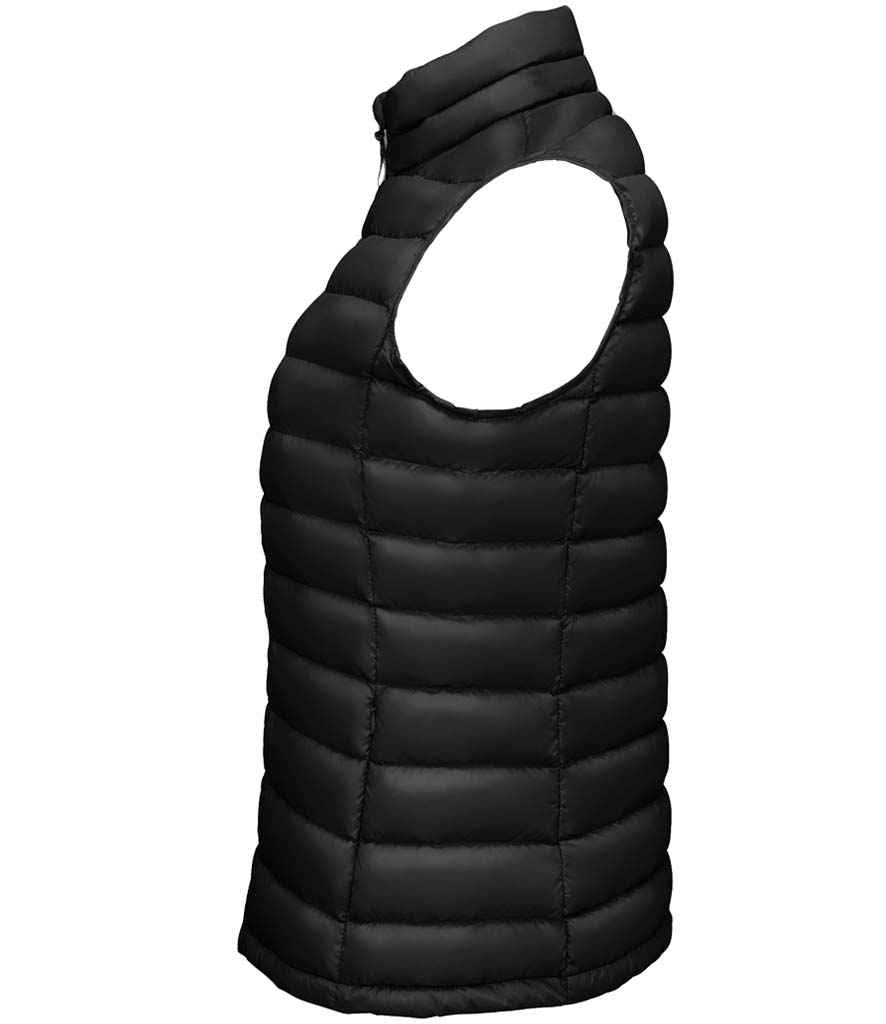 SOL'S Ladies Wilson Lightweight Padded Bodywarmer | Black