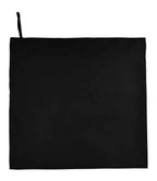 SOL'S Atoll 100 Microfibre Bath Sheet | Black