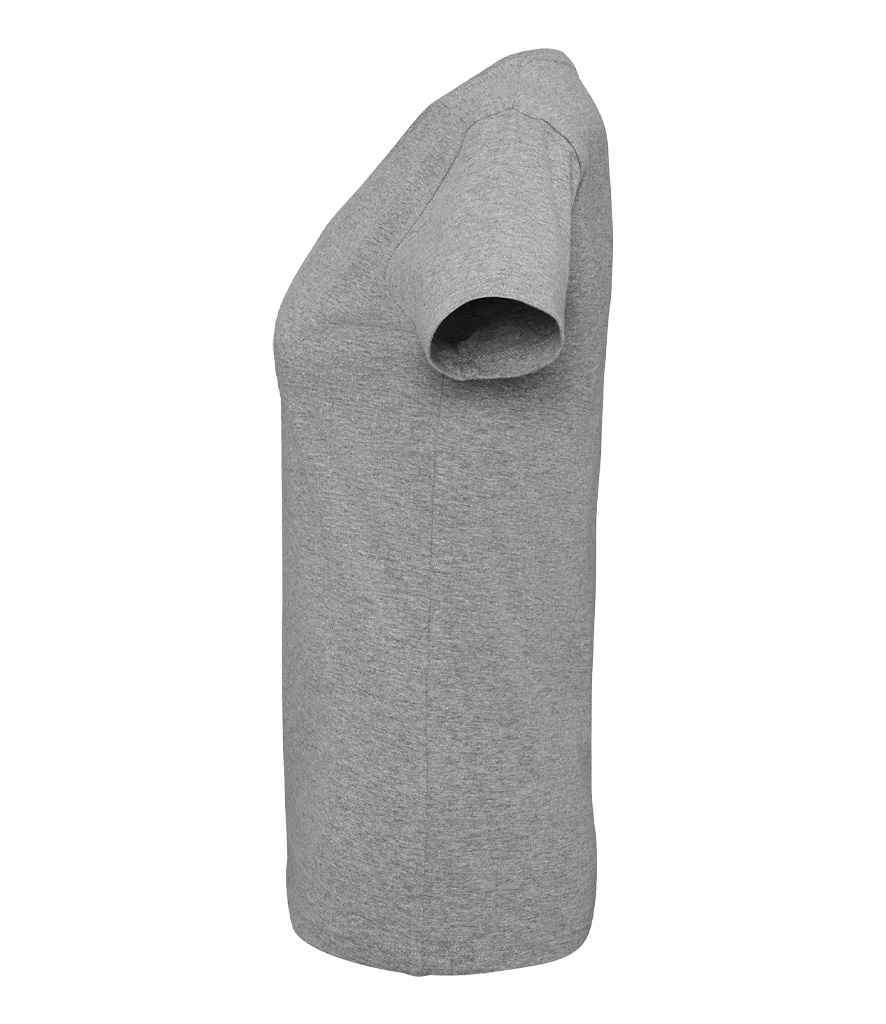 SOL'S Ladies Imperial V Neck T-Shirt | Grey Marl