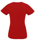 SOL'S Ladies Imperial V Neck T-Shirt | Red