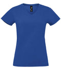 SOL'S Ladies Imperial V Neck T-Shirt | Royal Blue