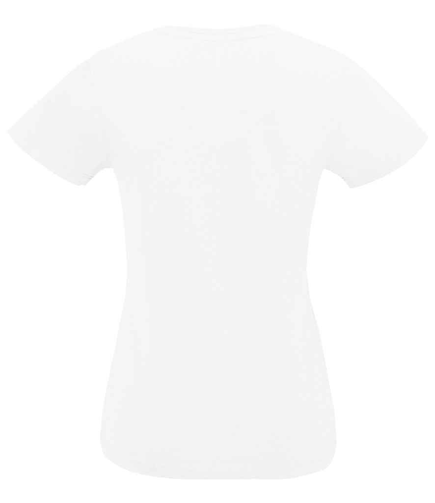 SOL'S Ladies Imperial V Neck T-Shirt | White