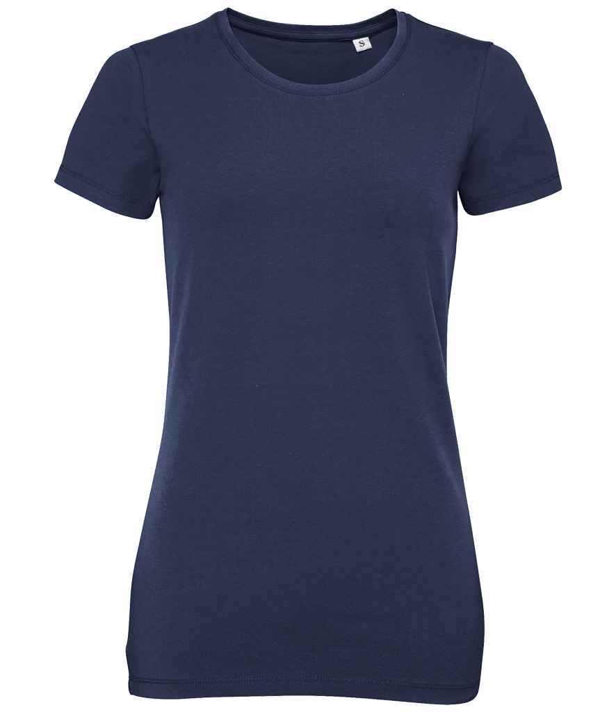 SOL'S Ladies Millenium Stretch T-Shirt | French Navy