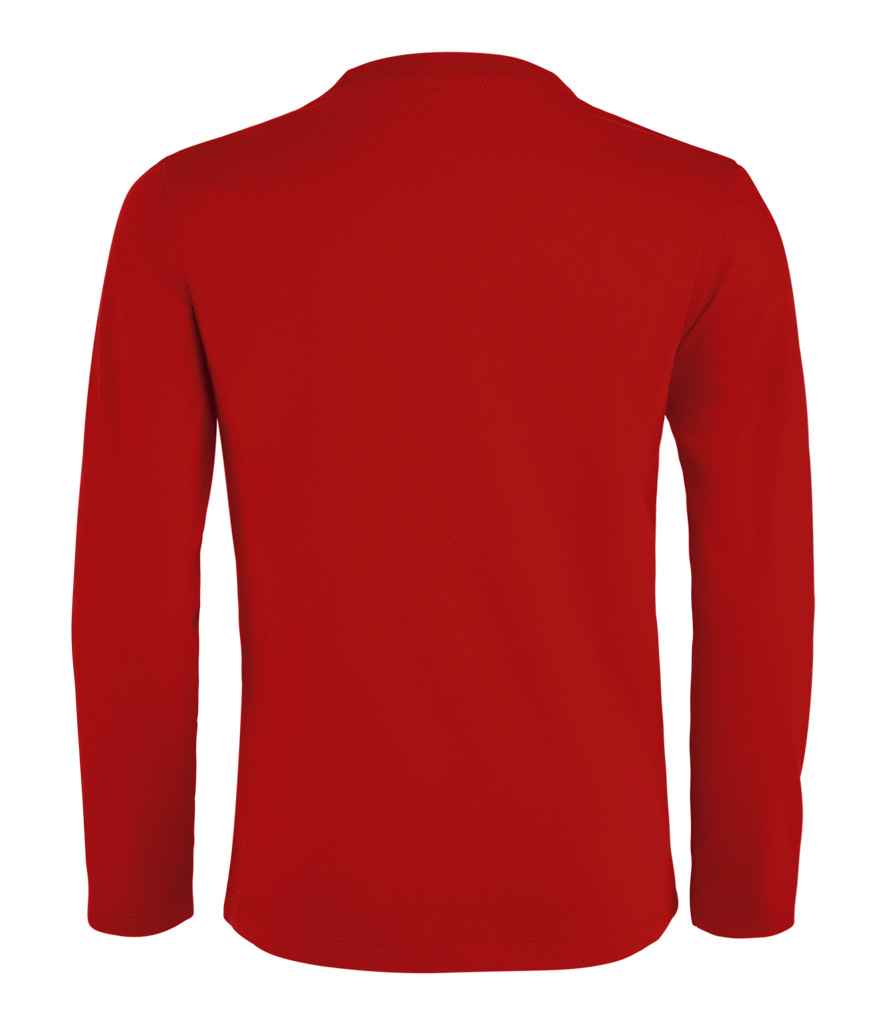 SOL'S Kids Imperial Long Sleeve T-Shirt | Red