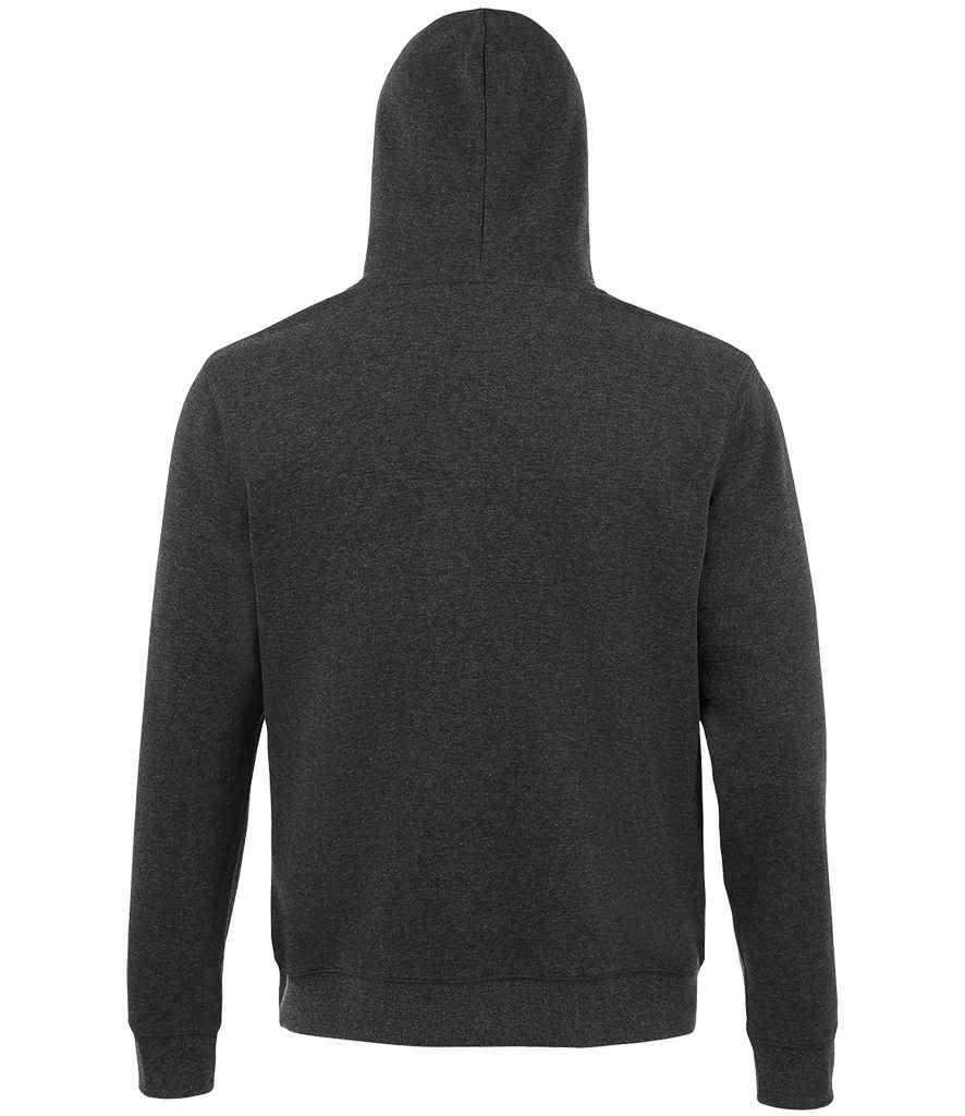 SOL'S Unisex Spencer Hooded Sweatshirt | Charcoal Marl