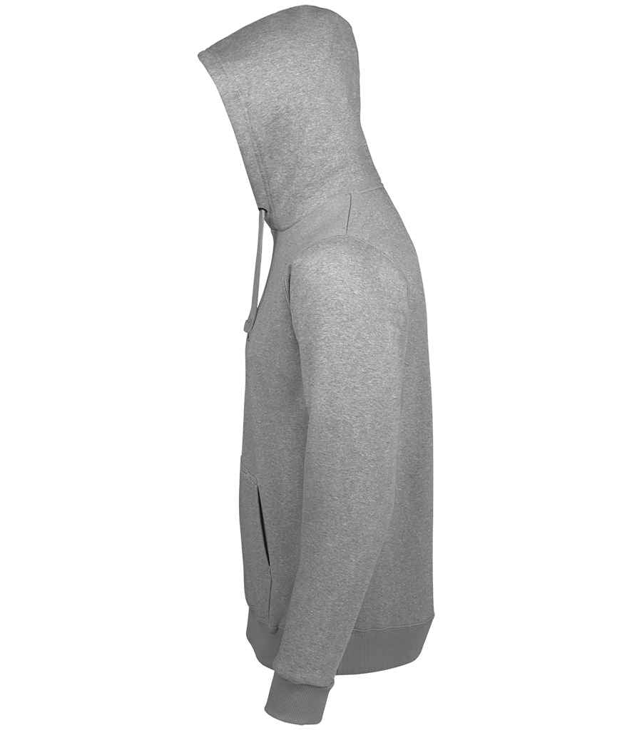 SOL'S Unisex Spencer Hooded Sweatshirt | Grey Marl