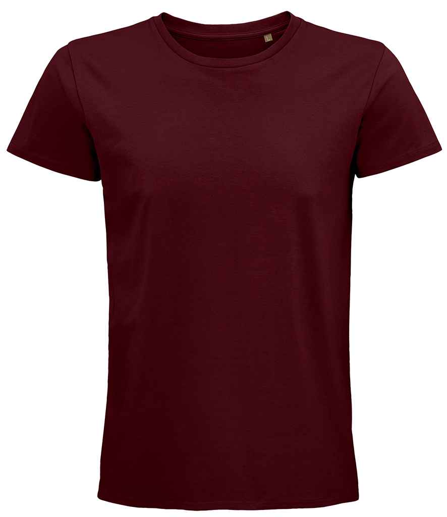SOL'S Pioneer Organic T-Shirt | Burgundy