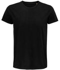 SOL'S Pioneer Organic T-Shirt | Deep Black
