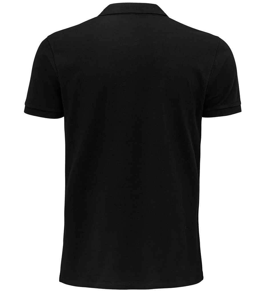 SOL'S Planet Organic Piqué Polo Shirt | Black