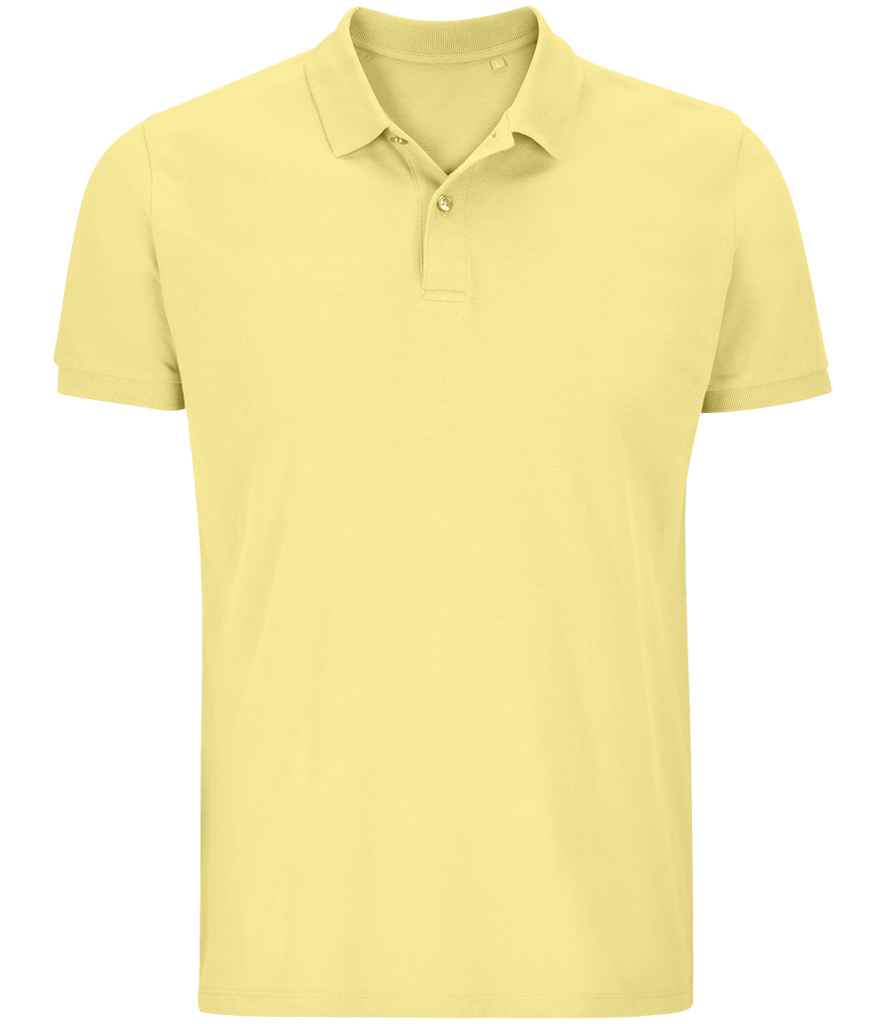 SOL'S Planet Organic Piqué Polo Shirt | Light Yellow