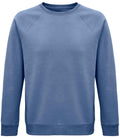 SOL'S Unisex Space Organic Raglan Sweatshirt | Blue