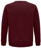 SOL'S Unisex Space Organic Raglan Sweatshirt | Burgundy