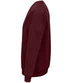 SOL'S Unisex Space Organic Raglan Sweatshirt | Burgundy