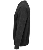 SOL'S Unisex Space Organic Raglan Sweatshirt | Charcoal Marl